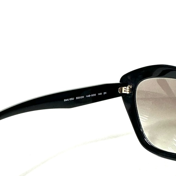 Authentic MIU MIU Black Cat Eyes Sunglasses - Picture 6 of 8